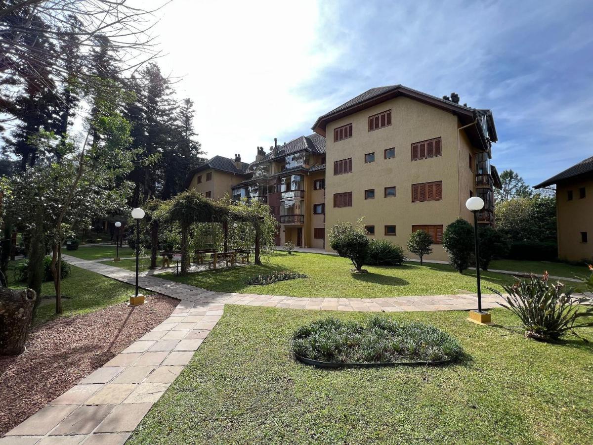 Vista Do Quilombo 204B - Apartamento No Centro De Gramado Apartman Kültér fotó